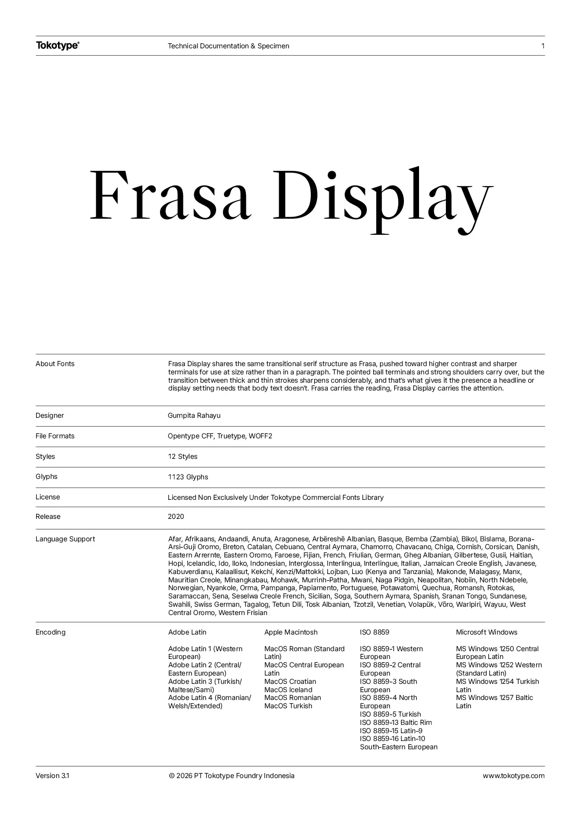 PDF Specimen